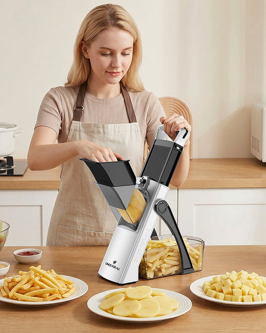 Mandoline Slicer Vegetable Cutter & Food Chopper,Quick & Easy Meal Prep Tool