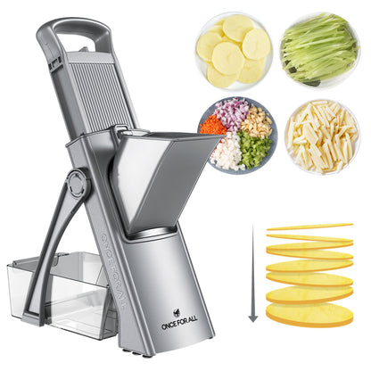 Safe Vegetable Slicer Shredder & Dicer
