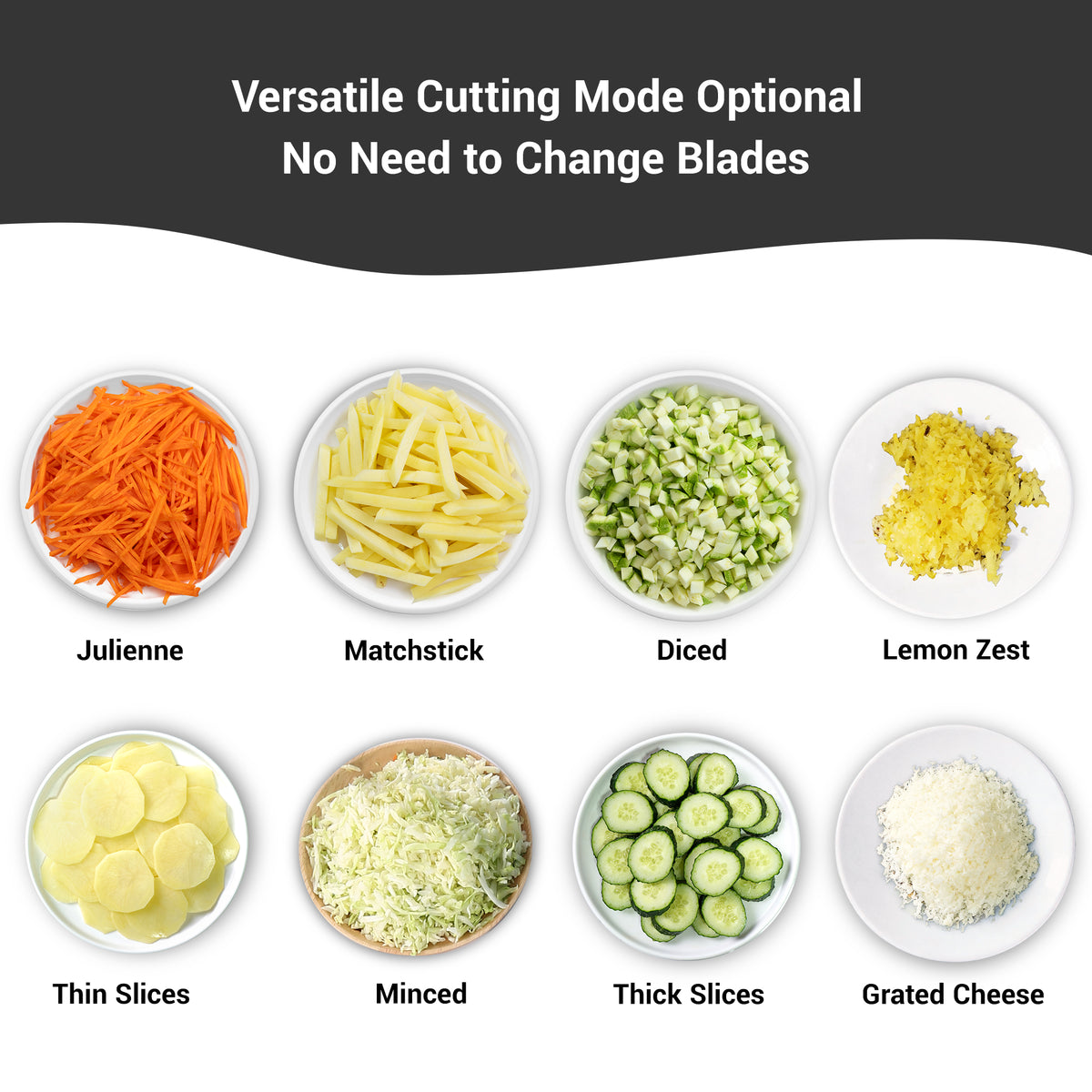 Adjustable Mandoline Slicer & Chopper & Grater