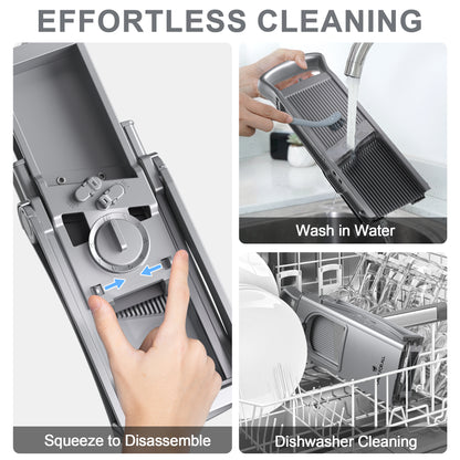 Safe Vegetable Slicer Shredder & Dicer
