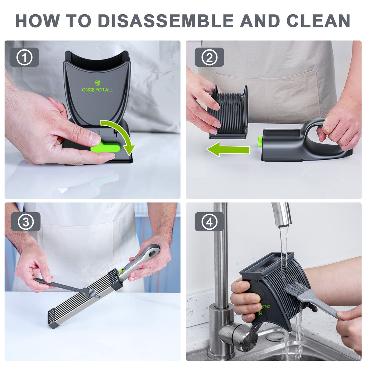 Precision Meat Slicer, Safe Adjustable Food Shredder & Cutter