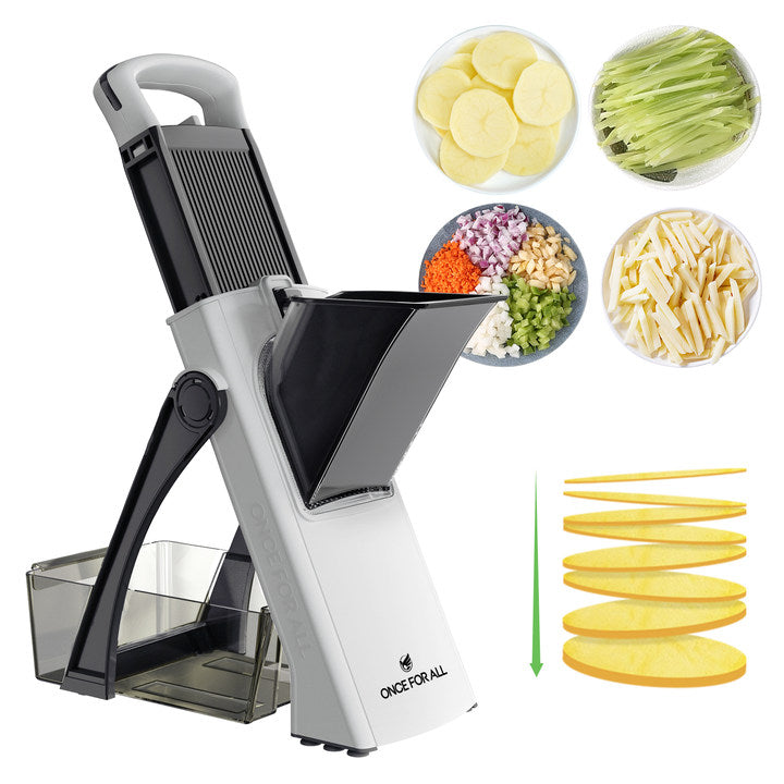 Mandoline Slicer Vegetable Cutter & Food Chopper,Quick & Easy Meal Prep Tool